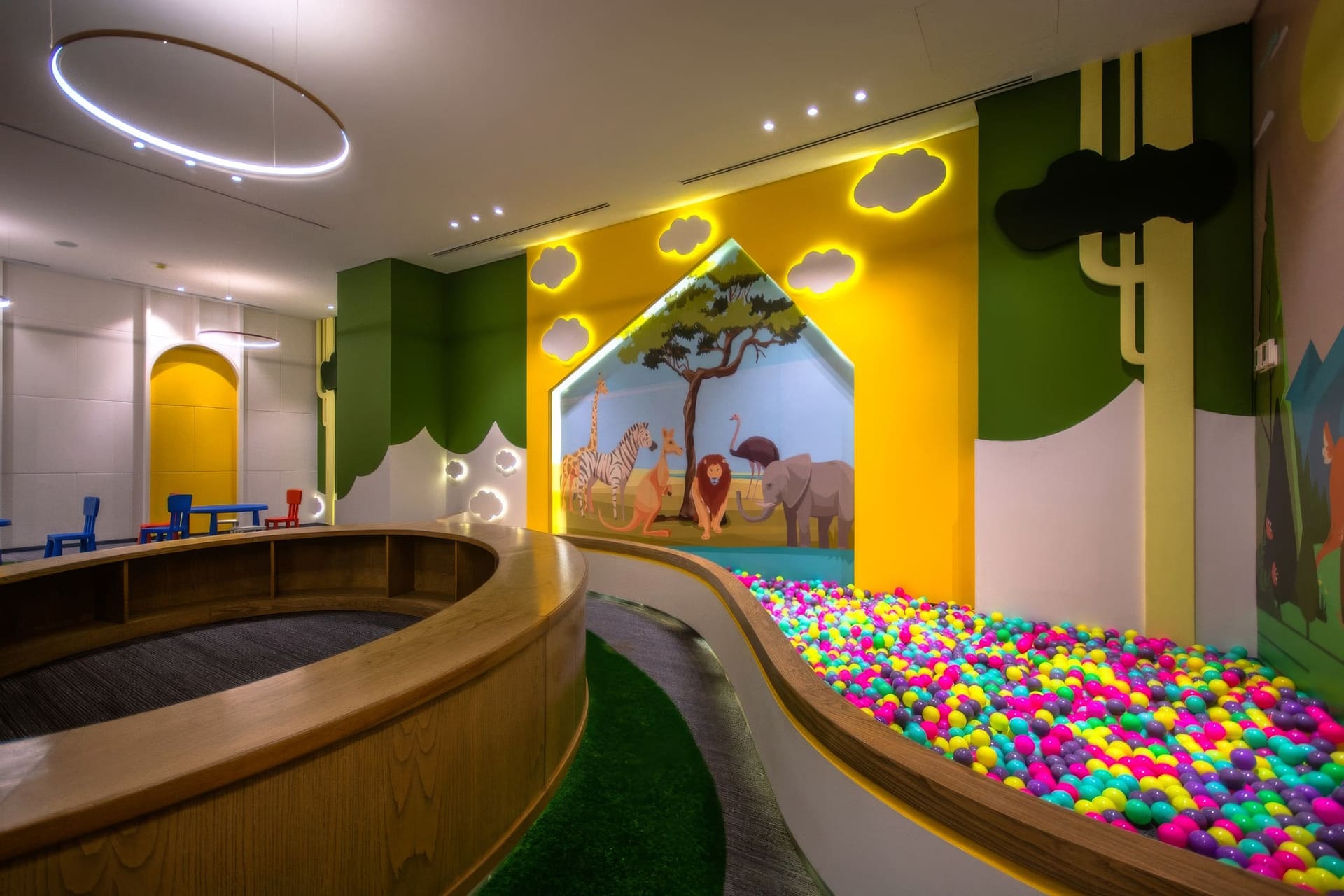 Metro Twin Towers Lobby Kids Area